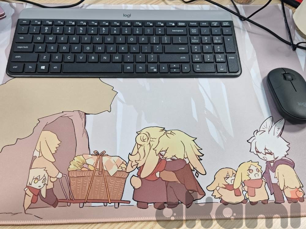 Авторский мерч Мидей и Фаенон Winter Story (Honkai: Star Rail) - 3