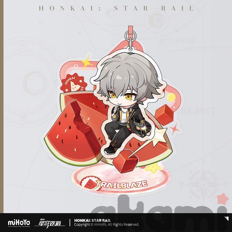 Акриловый стенд брелок Fruity Summer Chibi (Honkai: Star Rail) - 1