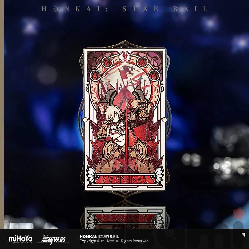 Металлическая закладка As I've Written (Honkai: Star Rail) - 3