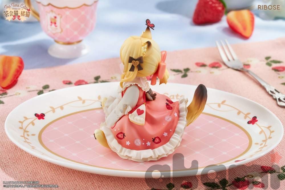 Кошечка Tea Time Cats Orange Cat (Ribose) - 1