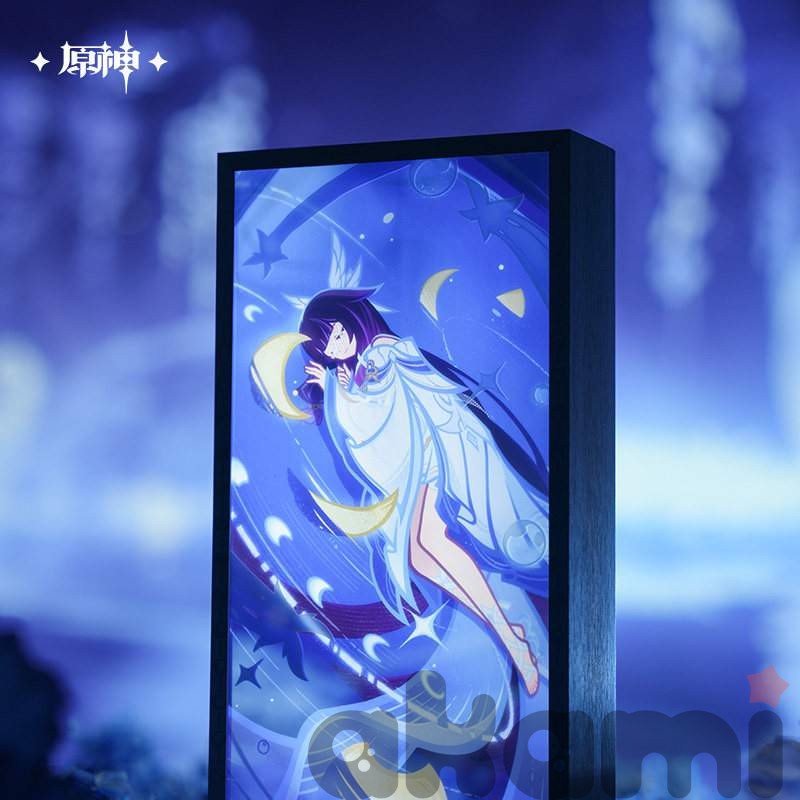 Акриловая картина Moon Maiden Columbina (Genshin Impact) - 3