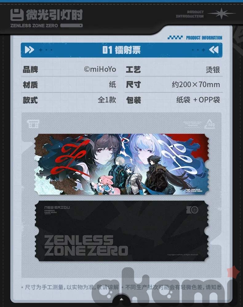 Хроники Фаэтона To Be Fuel for the Night Merch Set (Zenless Zone Zero) - 5