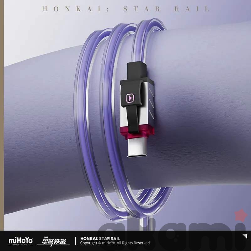 Кабель зарядки (Type-C) Silver Wolf Pixel Series (Honkai: Star Rail) - 2