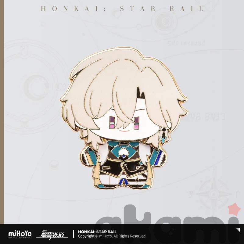Металлический пин Авантюрин Chibi Series (Honkai: Star Rail) - 2