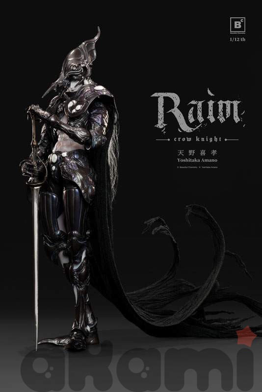 РАИМ Beautiful Chemistry x Yoshitaka Amano Crow Knight 1/12 (Final Fantasy) - 9
