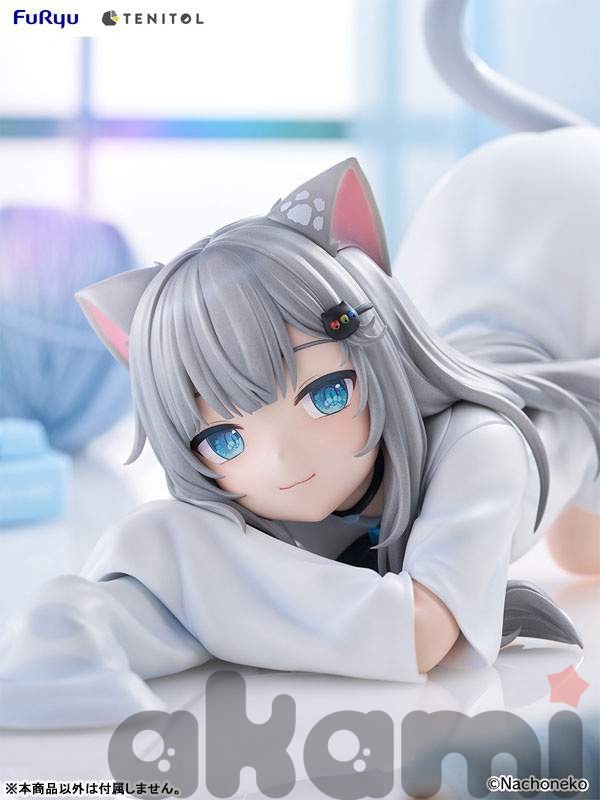 TENITOL BIG Noodle Stopper Figure Nachoneko  - 5