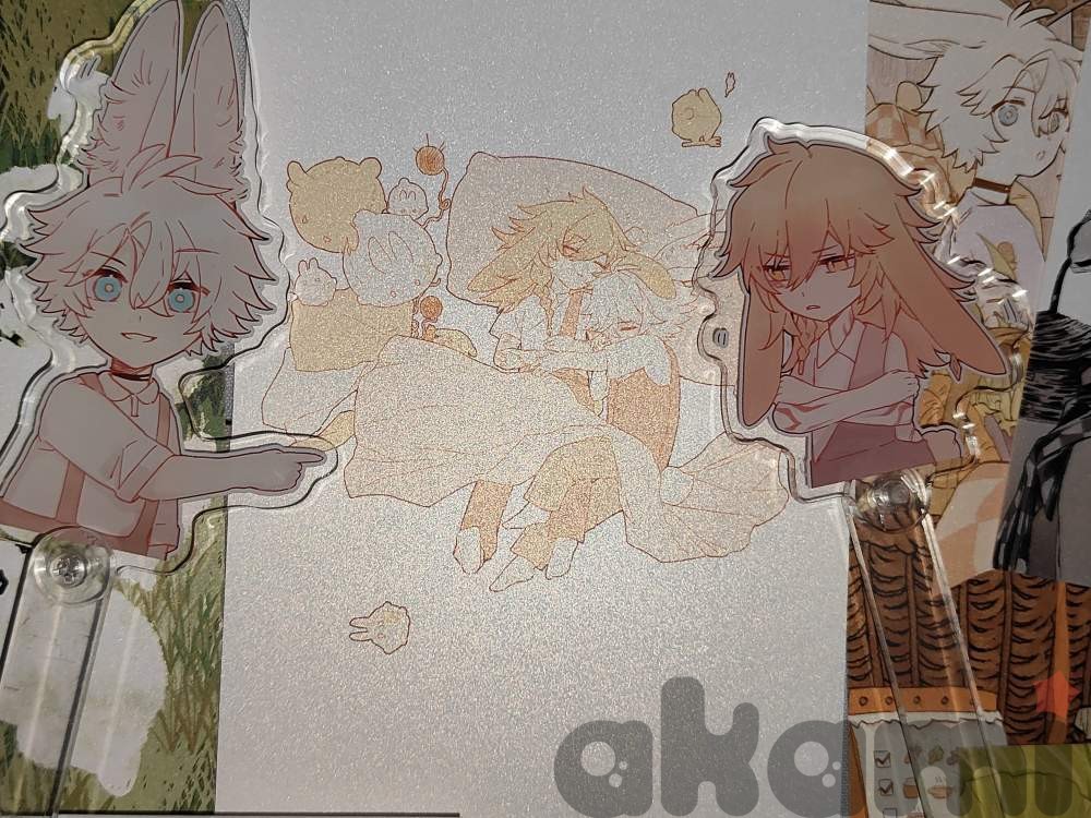 Авторский мерч Мидей и Фаенон Winter Story (Honkai: Star Rail) - 6