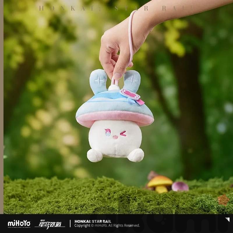 Мягкий чехол для наушников Грибочки Mushroom Bunny (Honkai: Star Rail) - 2