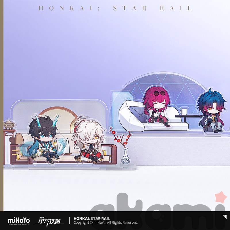 Акриловый стенд Цзяоцю Owlbert’s Reception Room (Honkai: Star Rail) - 1