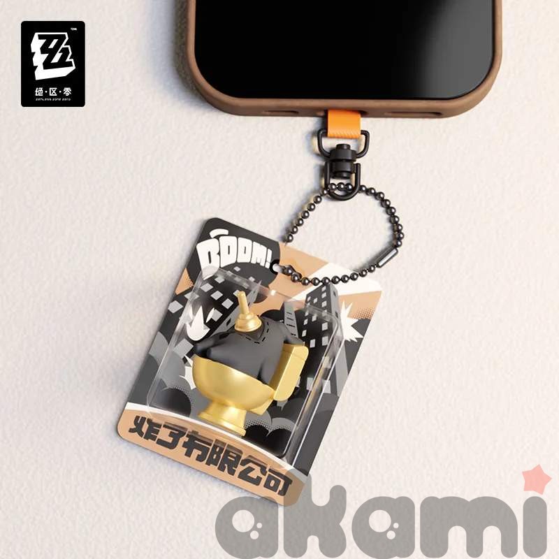 Фигурка на брелоке Банбу Bangboo Work Diary (Zenless Zone Zero) - 1