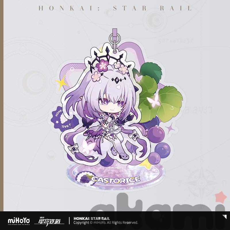 Акриловый стенд брелок Fruity Summer Chibi (Honkai: Star Rail) - 4