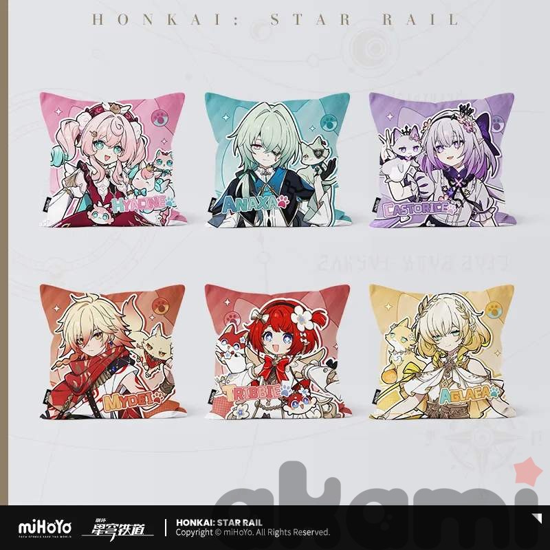 Подушка 45х45 см Cat series Vol.2 (Honkai: Star Rail) - 15
