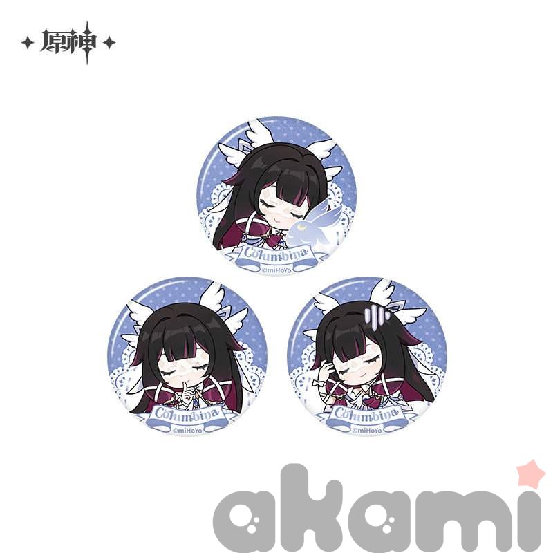Значок Moon Maiden Columbina (Genshin Impact) - 1