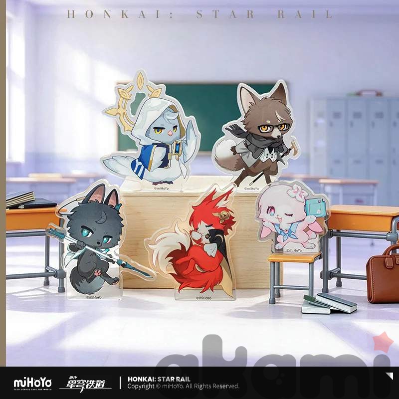 Акриловый стенд чиби Fluffy Across the Blue (Honkai: Star Rail) - 2