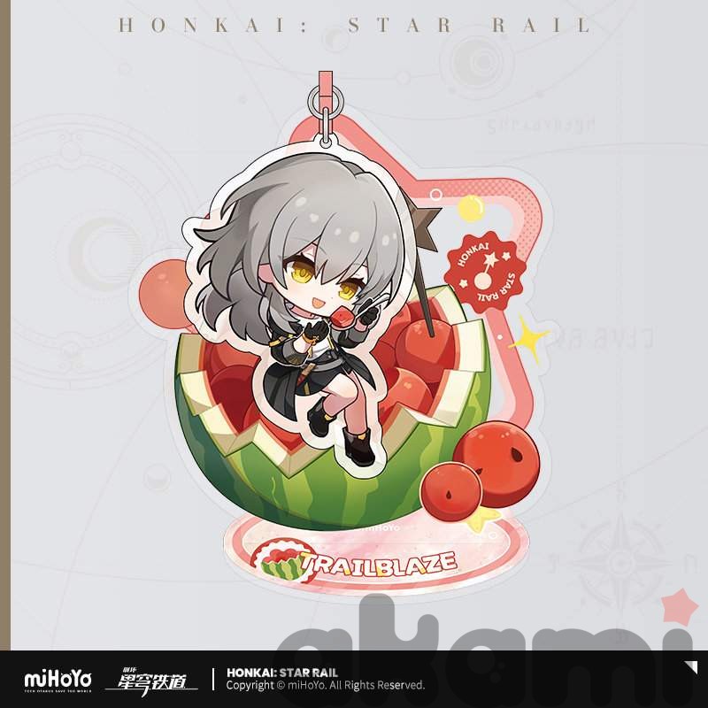 Акриловый стенд брелок Fruity Summer Chibi (Honkai: Star Rail) - 2