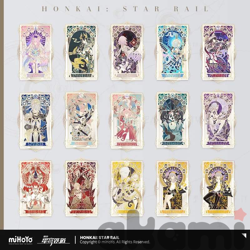 Металлическая закладка As I've Written (Honkai: Star Rail) - 1