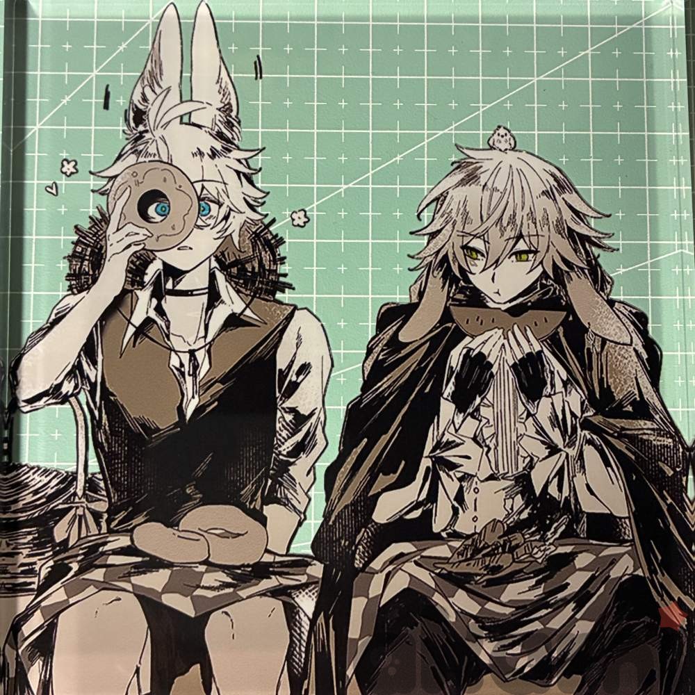 Авторский мерч Мидей и Фаенон Winter Story (Honkai: Star Rail) - 11