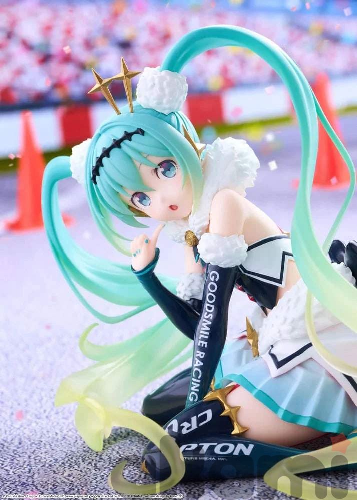 Хатсуне Мику Kuji Racing Miku 2018 Ver. Prize B Round 8 - 1