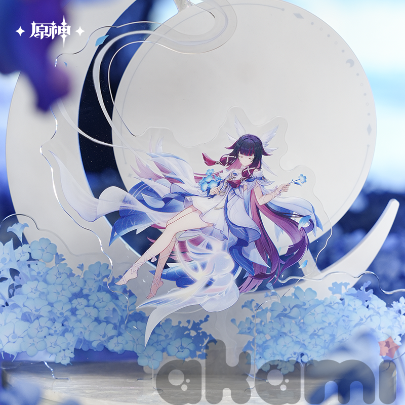 Значок и стенд Moon Maiden Columbina (Genshin Impact) - 2