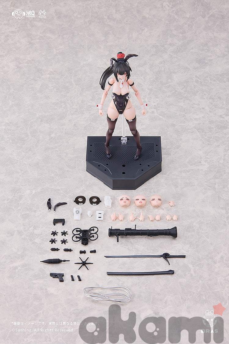 Руна Bunny Rapid Action Squad Attacker Luna 1/12 Scale Action Figure - 5
