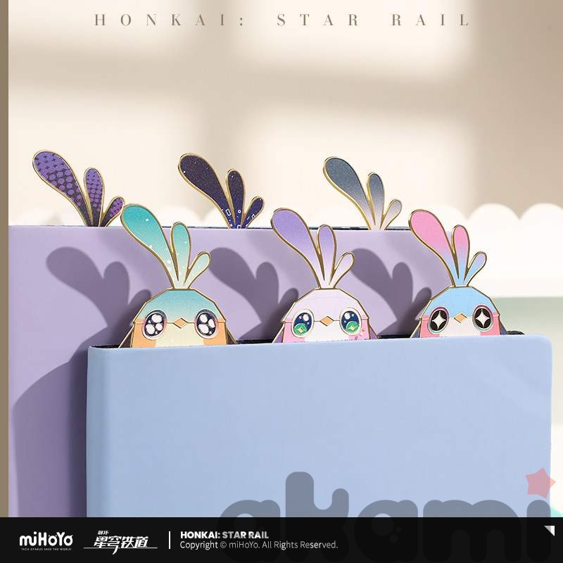 Металлическая закладка Светлячок Origami Bird Clash (Honkai: Star Rail) - 1