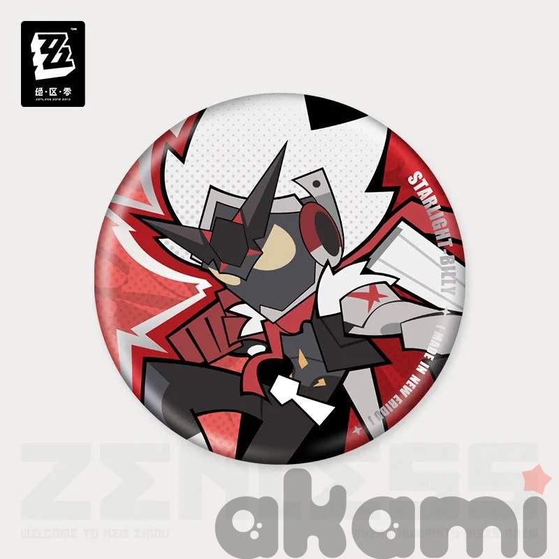 Значки New Eridu Chibi Хитрые Зайцы (Zenless Zone Zero) - 2