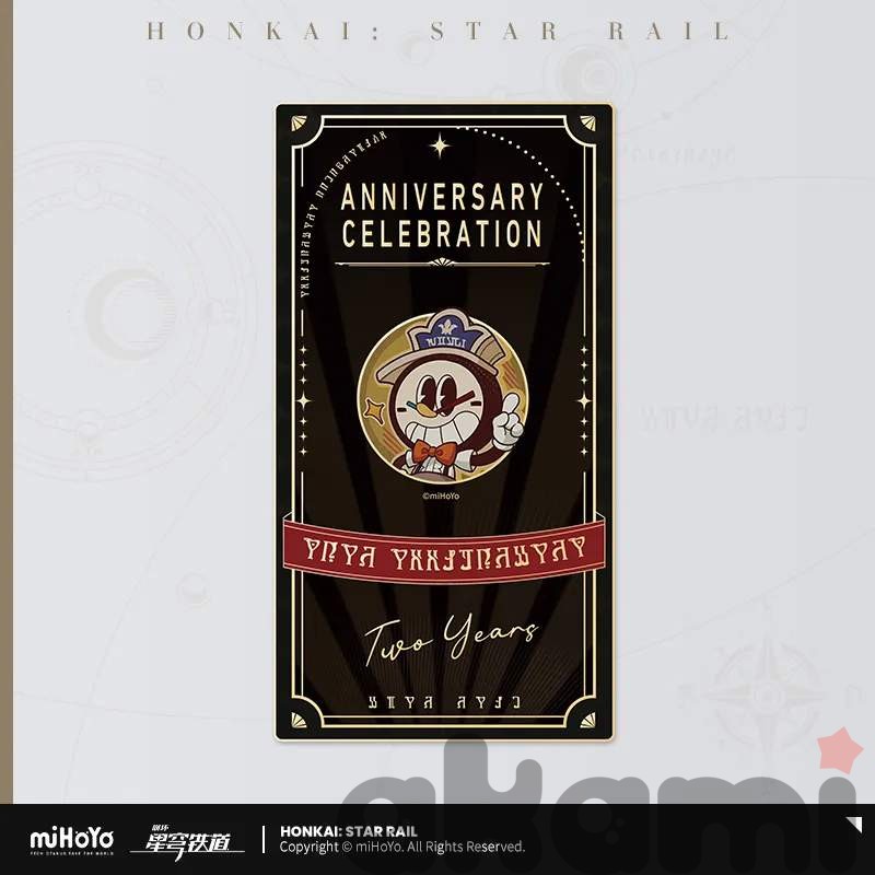Одна рандом карточка (Сет А) 2nd Anniversary Celebration (Honkai: Star Rail) - 1
