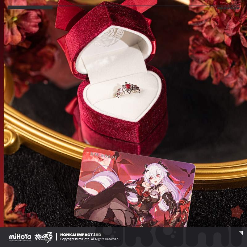 Подарочный набор с кольцом Lunar Vow: Crimson Love (Honkai Impact 3rd) - 2