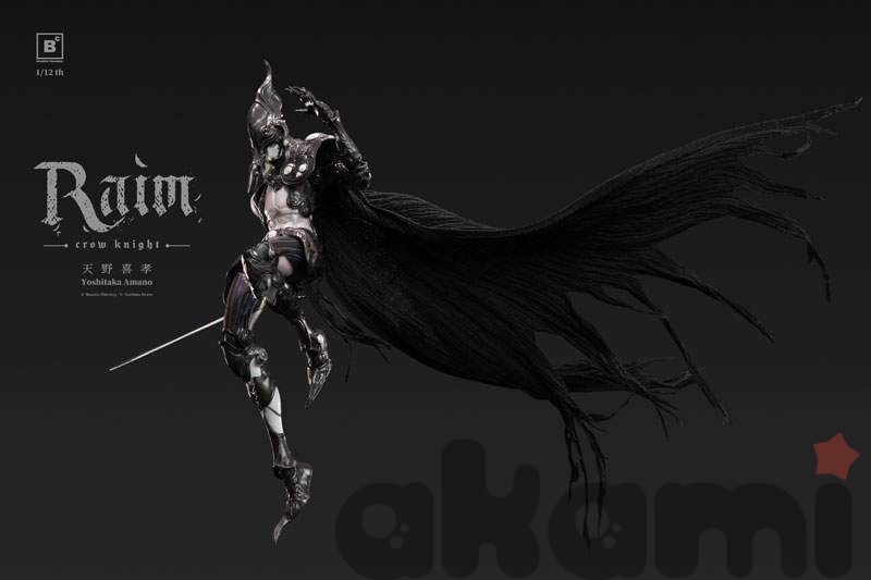 РАИМ Beautiful Chemistry x Yoshitaka Amano Crow Knight 1/12 (Final Fantasy) - 2