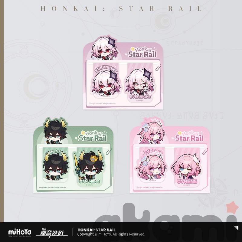 Набор магнитных закладок Pom-Pom Gallery (Honkai: Star Rail) - 2