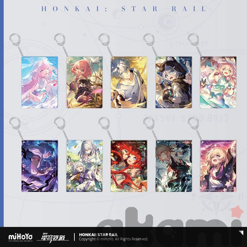 Акриловый брелок Световой конус (Honkai: Star Rail) - 9