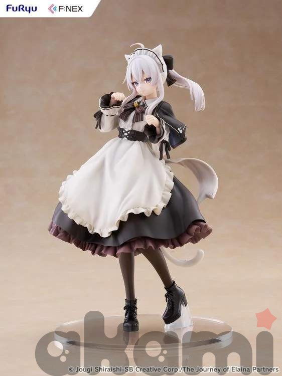 F:Nex Elaina Maid Costume with Cat Ears Ver. 1/7 Scale Figure (Wandering Witch: The Journey of Elaina) - 9