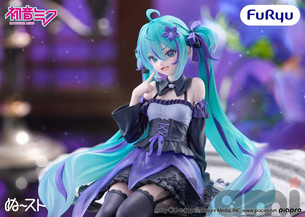 Noodle Stopper Figure Hatsune Miku Flower Fairy Bellflower - 2