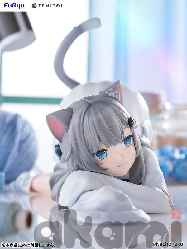 TENITOL BIG Noodle Stopper Figure Nachoneko  - 4