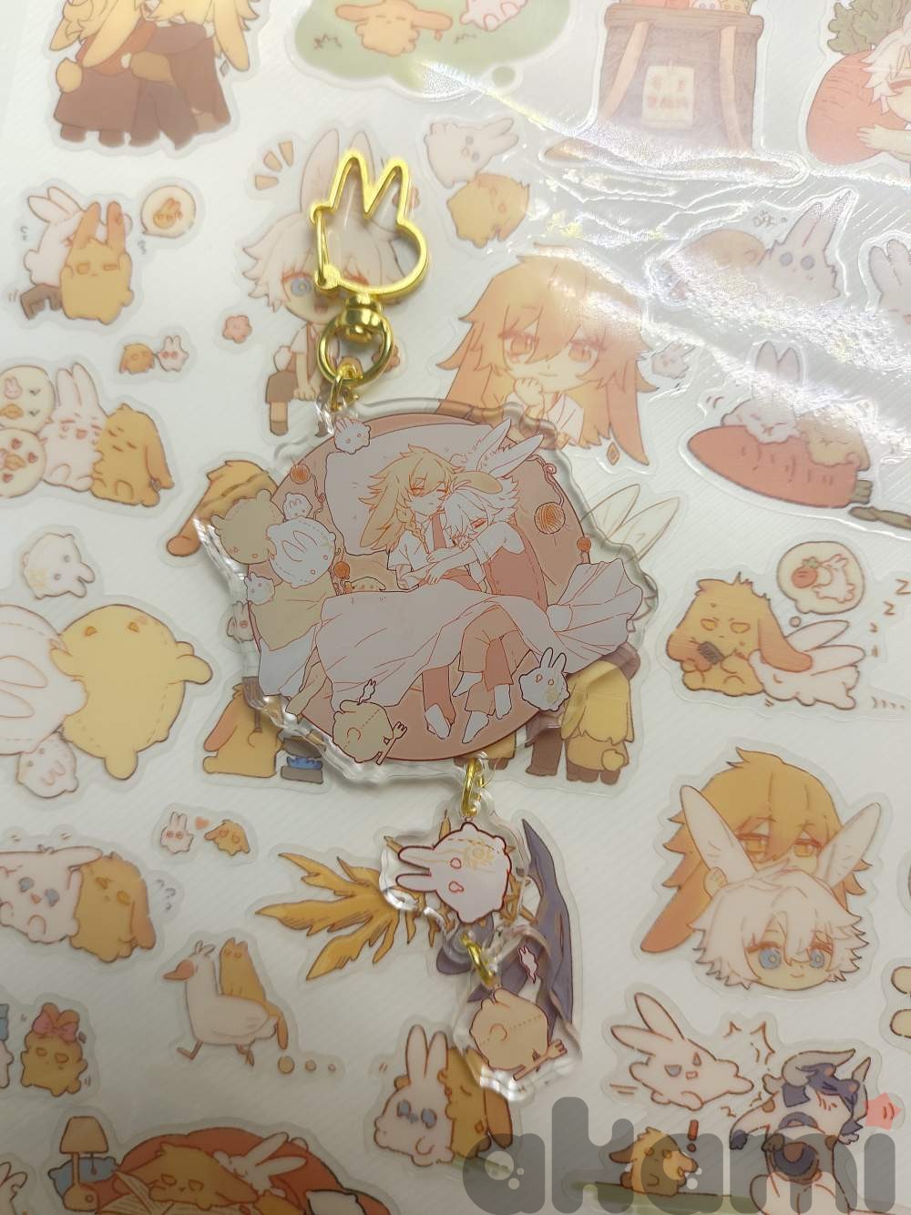 Авторский мерч Мидей и Фаенон Winter Story (Honkai: Star Rail) - 10