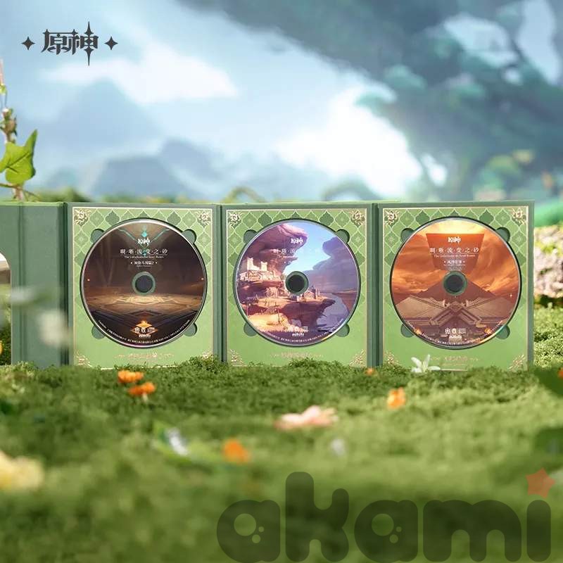 Лимитированный набор с CD-диском Forest of Jnana and Vidya & The Unfathomable Sand Dunes Sumeru (Genshin Impact) - 3