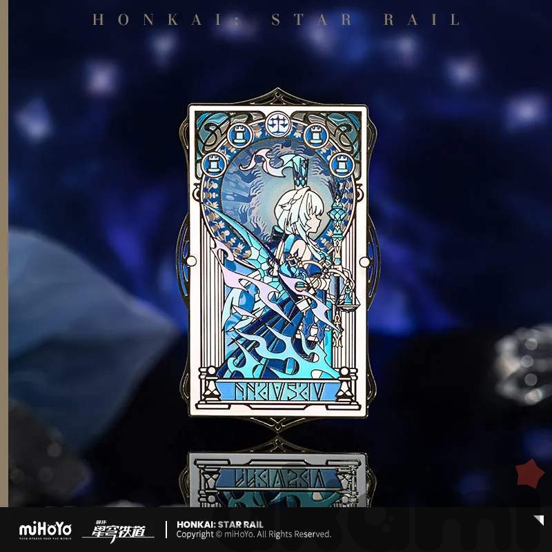 Металлическая закладка As I've Written (Honkai: Star Rail) - 4