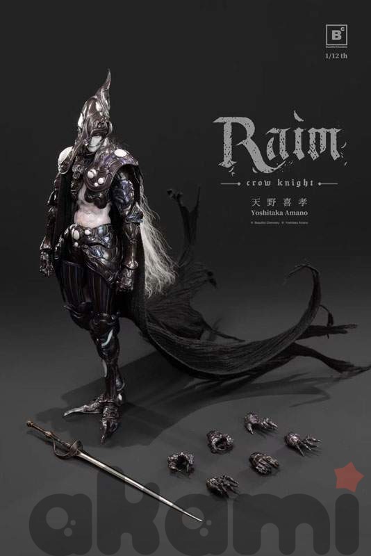 РАИМ Beautiful Chemistry x Yoshitaka Amano Crow Knight 1/12 (Final Fantasy) - 15