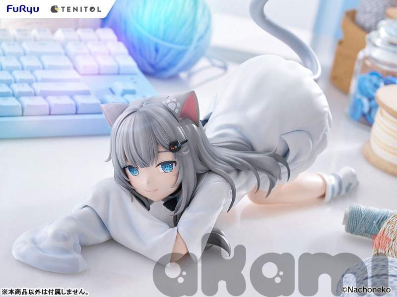 TENITOL BIG Noodle Stopper Figure Nachoneko  - 2