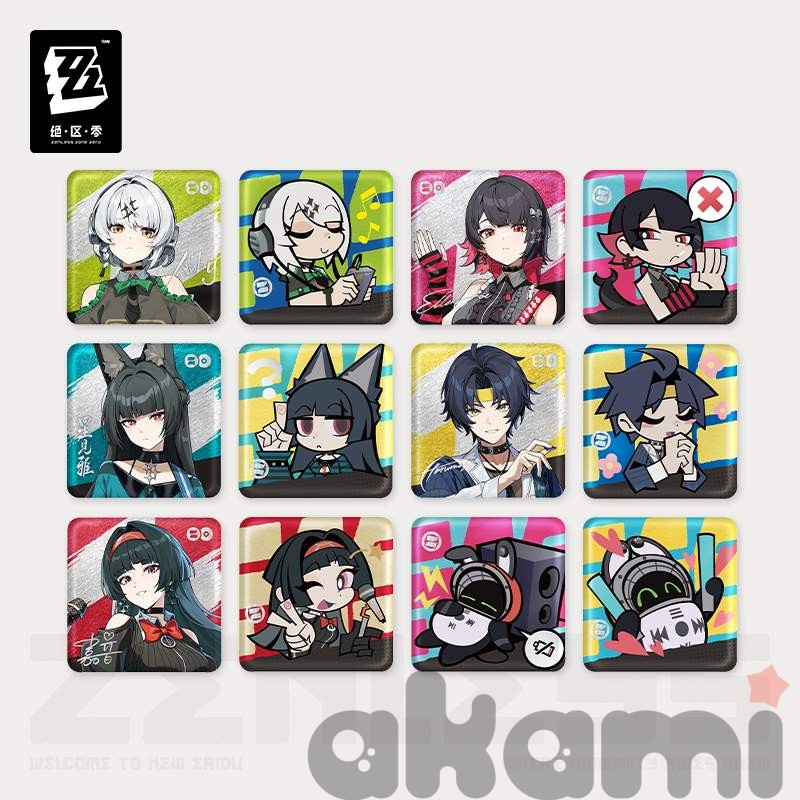 Рандом значок Sparkling Wonderland (Zenless Zone Zero) - 1