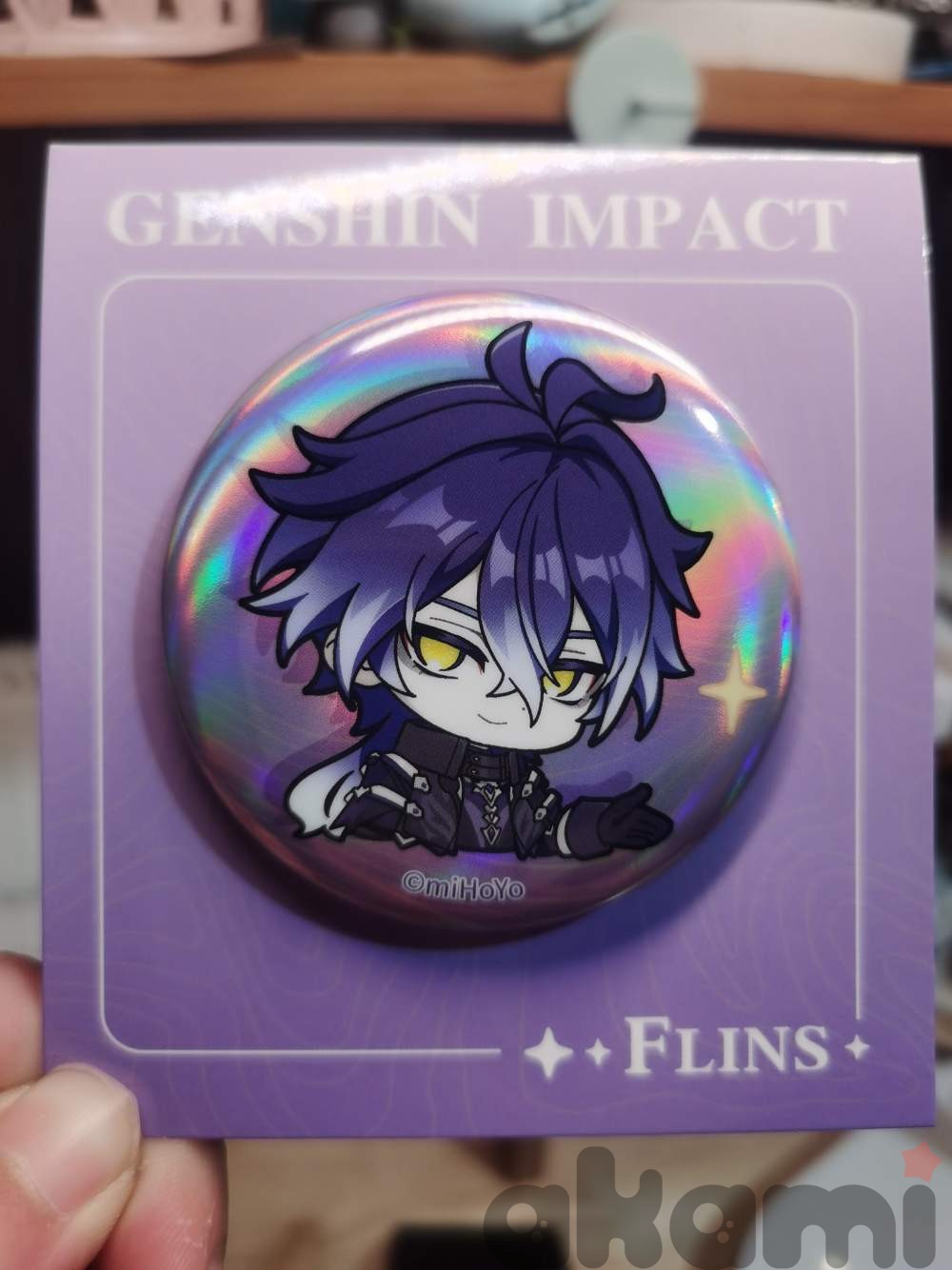 Значки Nod Krai Chibi Character (Genshin Impact) - 1