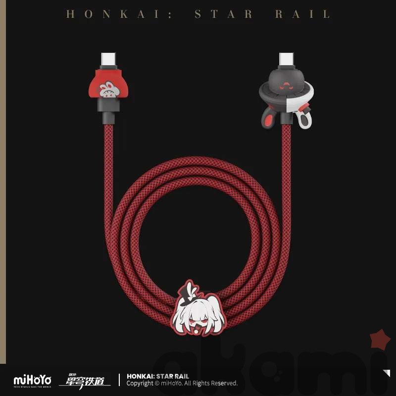 Кабель зарядки (Type-C) Unreal Banger Sparkle & Sparxie (Honkai: Star Rail) - 1