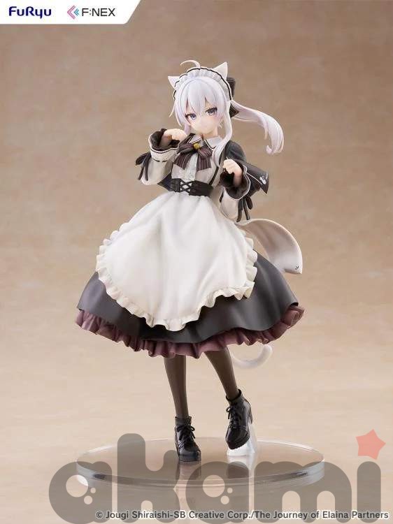 F:Nex Elaina Maid Costume with Cat Ears Ver. 1/7 Scale Figure (Wandering Witch: The Journey of Elaina) - 8