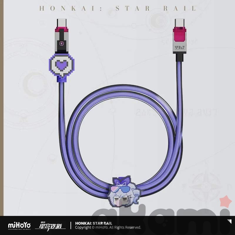 Кабель зарядки (Type-C) Silver Wolf Pixel Series (Honkai: Star Rail) - 3