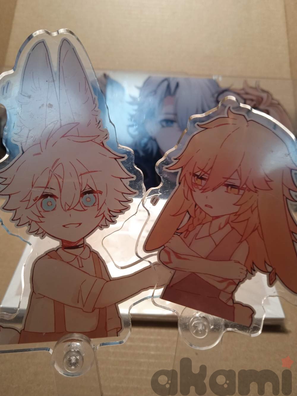 Авторский мерч Мидей и Фаенон Winter Story (Honkai: Star Rail) - 7