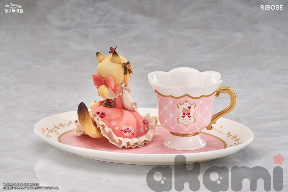 Кошечка Tea Time Cats Orange Cat (Ribose) - 6