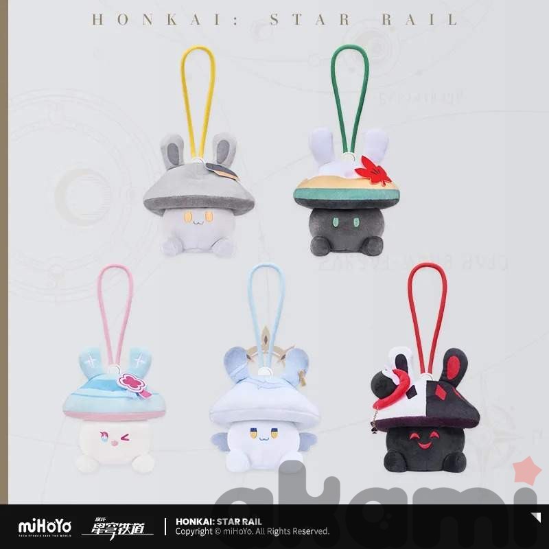 Мягкий чехол для наушников Грибочки Mushroom Bunny (Honkai: Star Rail) - 4