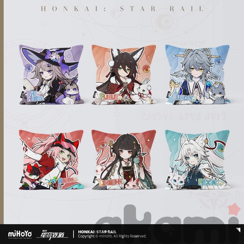 Подушка 45х45 см Cat series Vol.2 (Honkai: Star Rail) - 16