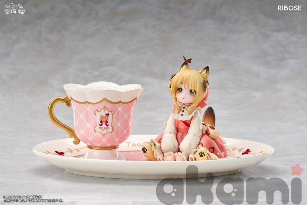 Кошечка Tea Time Cats Orange Cat (Ribose) - 5