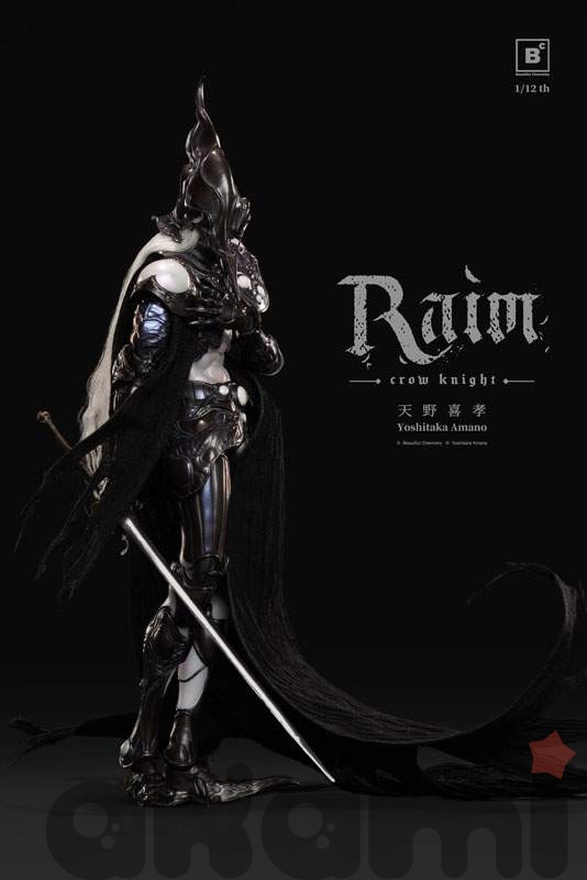 РАИМ Beautiful Chemistry x Yoshitaka Amano Crow Knight 1/12 (Final Fantasy) - 14